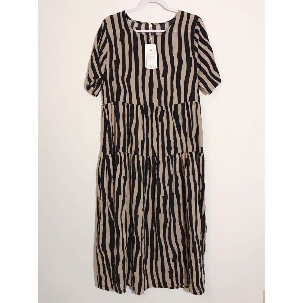 NWT zebra dress XL